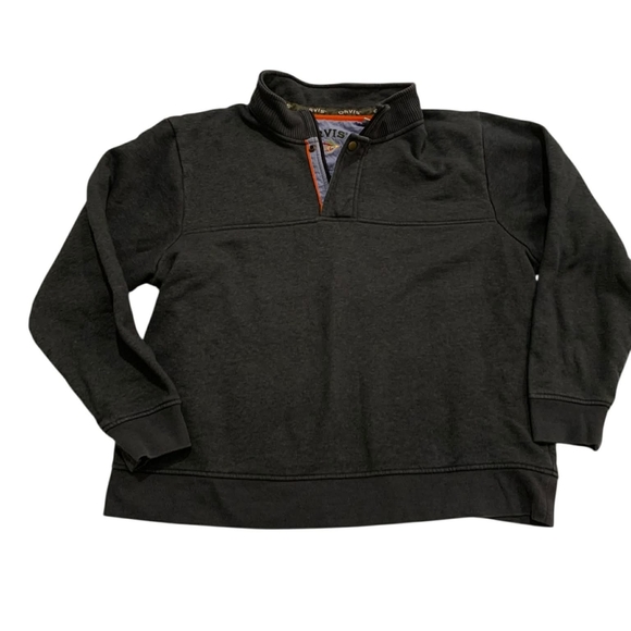 Orvis Other - ORVIS Signature Quarter Zip Sweatshirt Pullover Men's XXL Grey Charcoal Fleece